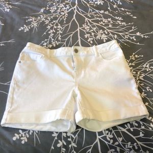 Vera wang white shorts